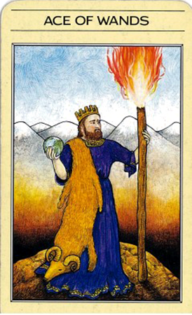 Ace of Wands - Mythic
