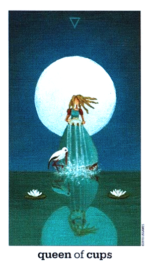 Sun and Moon Tarot - Queen of Cups
