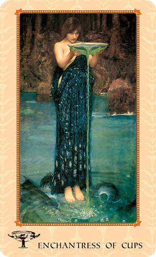Tarot of Delphi -- the Enchantress of Cups
