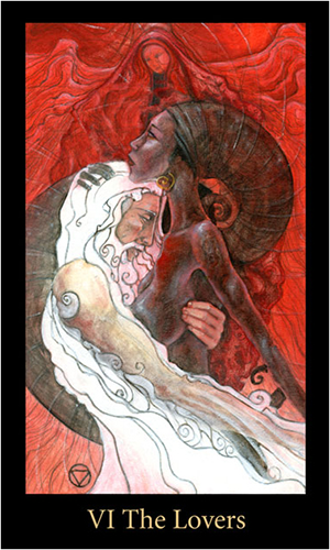 the Lovers -- Mary El Tarot