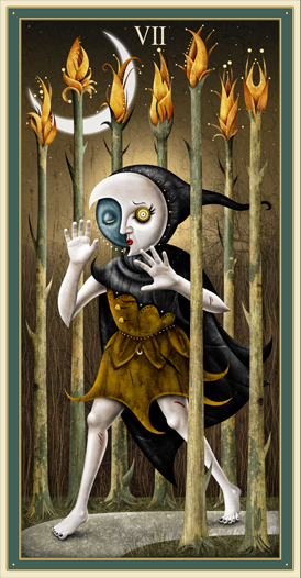 Seven of Wands - Deviant Moon