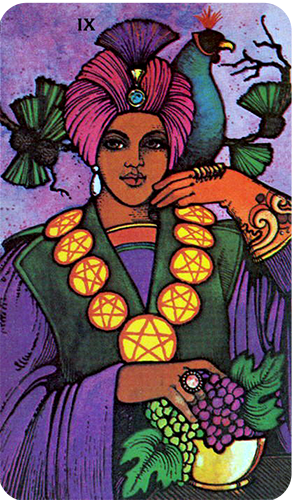 Nine of Pentacles