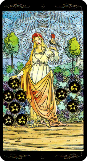 Nine of Pentacles