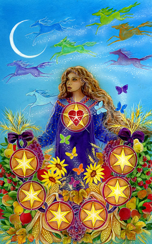 Seven of Pentacles