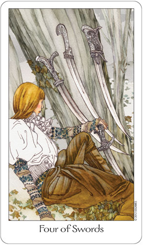 four of swords