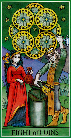 Eight of Pentacles