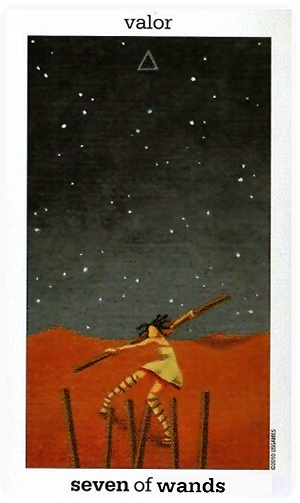 Seven of Wands