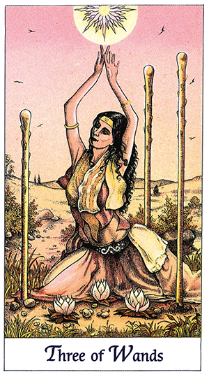 Three of Wands