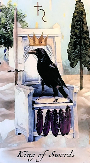 Crow Tarot King of Swords