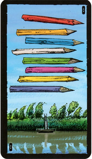 Eight of Wands