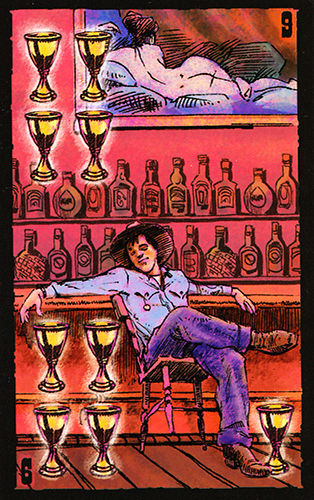 Nine of Cups