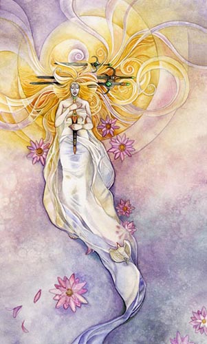 Shadowscapes Four of Swords   -- January 2020 Tarot Scopes