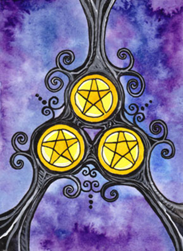 Three of Pentacles